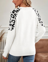 LOMON Sweaters for Women Crew Neck Long Sleeve Pullover Tops