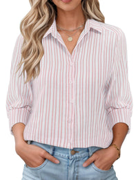 Pink and White Stripes