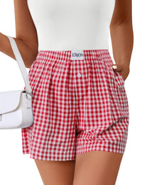 Red White Plaid