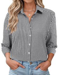 Black and White Plaid