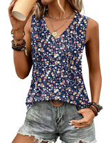 LOMON Tank Tops for Women Loose Fit V Neck Sleeveless Shirts 2026 Fashion Summer Clothes S-3XL