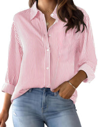 Pink White Strip