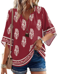 Red Floral