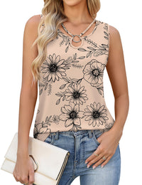 Apricot Black Flower