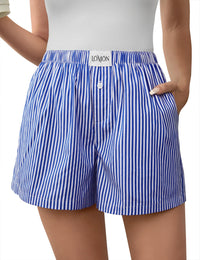 Zz-blue White Striped