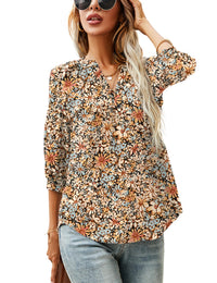 Orange Floral