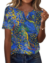 LOMON Womens Short Sleeve V Neck T Shirts Summer Tops Basic Tees Business Casual Blouses Trendy Fashion Clothes