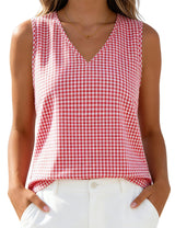 LOMON Womens Linen Crop Tank Top V Neck Tank Tops Sleeveless Cute Spring Summer Tops for Women 2026 Beach Vacation (XS-XL)