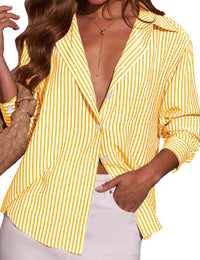 Yellow White Strip