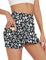 LOMON Womens Skort Mini Tennis Skirt with Pockets Shorts Golf Athletic Skirts High Waisted Stretchy Skorts Casual Workout