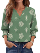 LOMON Button Down Shirts for Women 3/4 Length Sleeve Business Casual Blouses 2026 Summer Tops