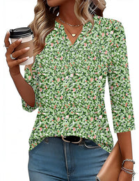 Green Floral