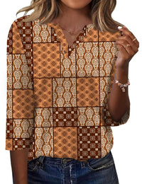 Brown Yellow Pattern