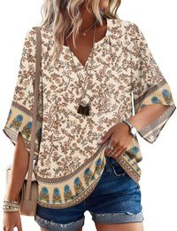 Brown Floral