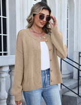 LOMON Womens Cardigan Sweaters 2026 Chunky Fall Winter Button Up Outfits