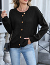 LOMON Womens Cardigan Sweaters 2026 Chunky Fall Winter Button Up Outfits