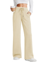 LOMON Womens Wide Leg Sweatpants High Waist Baggy Pants Lounge Joggers