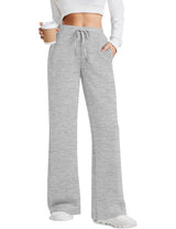 LOMON Womens Wide Leg Sweatpants High Waist Baggy Pants Lounge Joggers